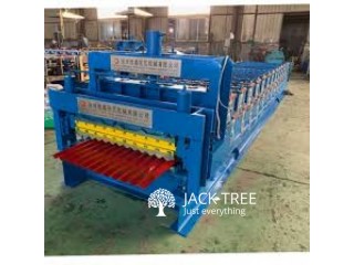 Double layer tile & roofing machine