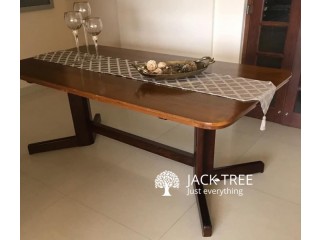 Pre-Owned 100% Solid TEAK WOOD Dining Table