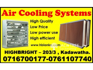 Evaporative cooling pad in sri lanka, Industrial