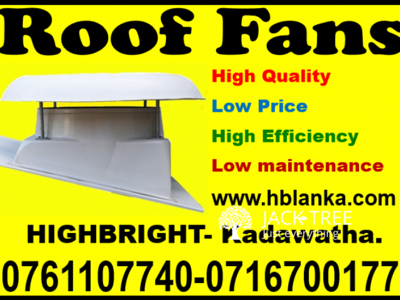 Exhaust fan Srilanka , ventilation systems srilanka ,Roof exhaust fan Srilanka,