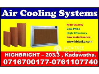 Evaporative air cooling pads systems for greenhouse srilanka , air cooling systems srilanka, air cooling pads srilanka
