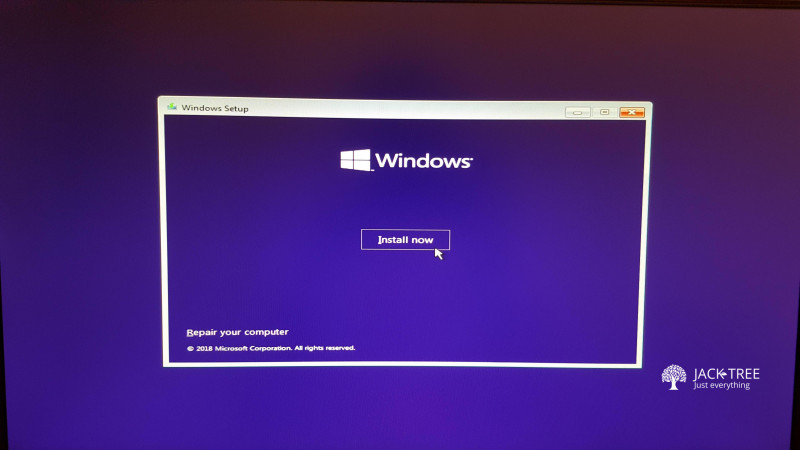 Windows 10 Installation