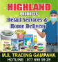 HIGHLAND PRODUCTS